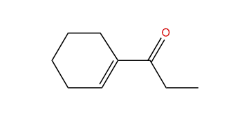1-(1-Cyclohexen-1-yl)-propan-1-one