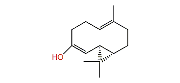 (E,E)-Isobicyclogermacra-1(10),4-dien-15-ol