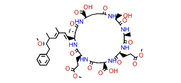 (D-Asp3,Ser7)-Microcystin-E(OMe)E(OMe)