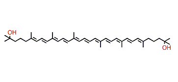 	1,2,1',2'-Tetrahydro-psi,psi-carotene-1,1'-diol