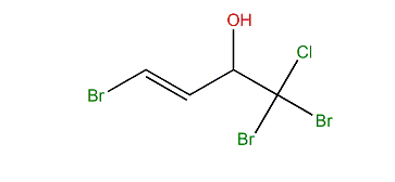 1,1,4-Tribromo-1-chloro-3-buten-2-ol