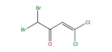 1,1-Dibromo-4,4-dichloro-3-buten-2-one