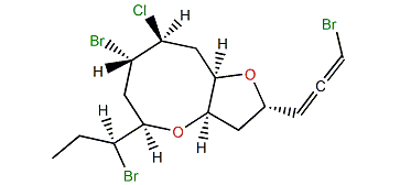 1,10,13-Tribromo-9-chloro-4,7-6,12-diepoxy-1,2-pentadecadiene