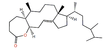 1,10-8,9-Disecoergosta-8-en-A-homo-6a-oxa-1-one