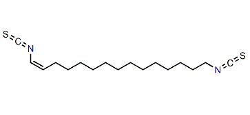 (Z)-1,15-Diisothiocyanato-1-pentadecene