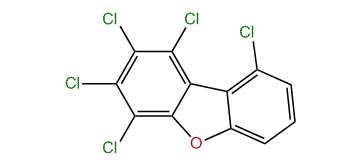 1,2,3,4,9-Pentachlorodibenzofuran