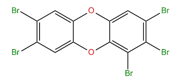 1,2,3,7,8-Pentabromodibenzo-p-dioxin