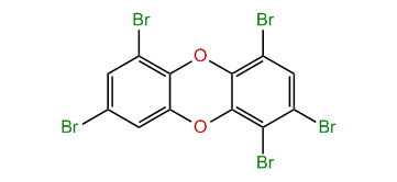 1,2,4,6,8-Pentabromodibenzo-p-dioxin