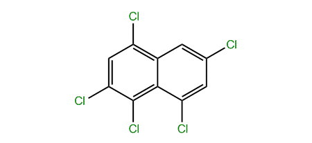 1,2,4,6,8-Pentachloronaphthalene