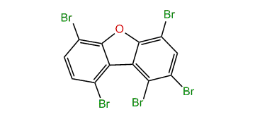 1,2,4,6,9-Pentabromodibenzofuran