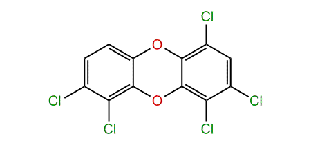 1,2,4,8,9-Pentachlorodibenzo-p-dioxin