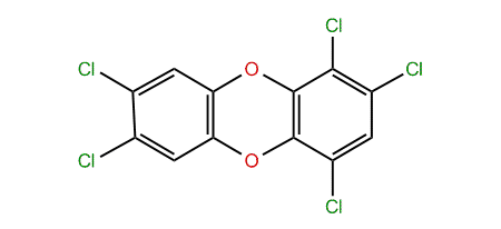 1,2,4,8,9-Pentachlorooxanthrene
