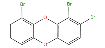 1,2,9-Tribromodibenzo-p-dioxin