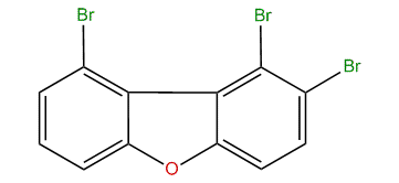 1,2,9-Tribromodibenzofuran