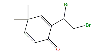 1,2-Dibromoochtoda-3(8),5-dien-4-one