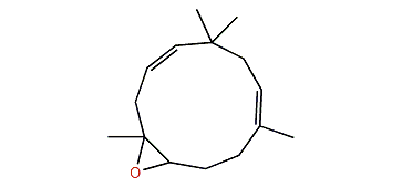 1,5,5,8-Tetramethyl-12-oxabicyclo[9.1.0]dodeca-3,7-diene