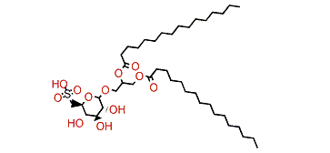 (2S)-1,2-Di-O-palmitoyl-3-O-(6-sulpho-a-D-quinovopyranosyl) glycerol