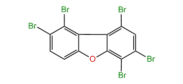 1,3,4,8,9-Pentabromodibenzofuran