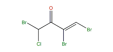 1,3,4-Tribromo-1-chloro-3-buten-2-one
