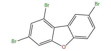 1,3,8-Tribromodibenzofuran