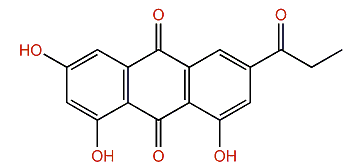 1,3,8-Trihydroxy-6-propanoyl-9,10-anthraquinone