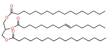 1,3-Diheptadecanoyl-2-palmitoleoylglycerol