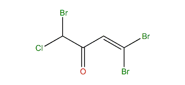 1,4,4-Tribromo-1-chloro-3-buten-2-one