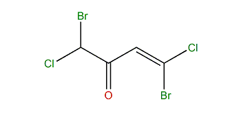 1,4-Dibromo-1,4-dichloro-3-buten-2-one