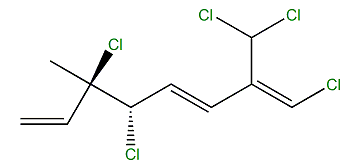 (1Z,3E,5S,6R)-1,5,6-Trichloro-2-(dichloromethyl)-6-methyl-1,3,7-octatriene