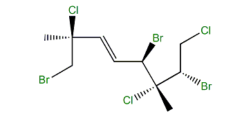 (2S,3E,5S,6S,7S)-1,5,7-Tribromo-2,6,8-trichloro-2,6-dimethyl-3-octene