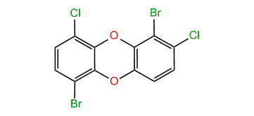 1,6-Dibromo-2,9-dichlorodibenzo-p-dioxin