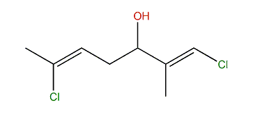 (1E,5Z)-1,6-Dichloro-2-methyl-1,5-heptadien-3-ol