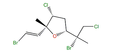 (1E,3R,4R,6R,7R)-1,7-Dibromo-4,8-dichloro-3,6-epoxy-3,7-dimethyl-1-octene