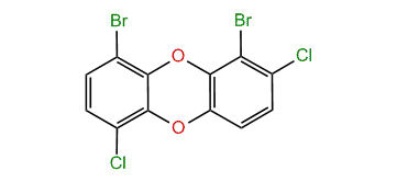 1,9-Dibromo-2,6-dichlorodibenzo-p-dioxin