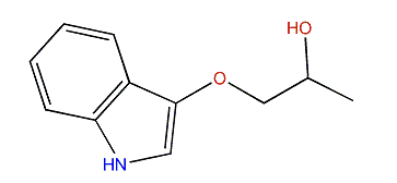1-(1H-Indol-3-yloxy)-propan-2-ol