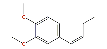 (Z)-1-(3,4-Dimethoxyphenyl)-1-butene