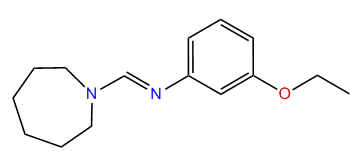 1-(3-Ethoxyphenyl)-3,3-hexamethyleno-formamidine