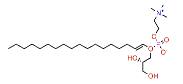 1-(4Z-Octadecenyl)-glycero-3-phosphocholine