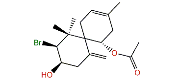 11-Acetoxy-2-bromo-3-hydroxy-b-chamigrene