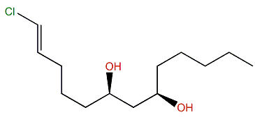 (1E,6R,8R)-1-Chloro-1-tridecene-6,8-diol