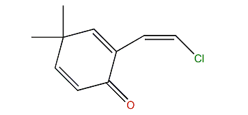 (1Z)-1-Chloroochtoda-1,3(8),5-trien-4-one
