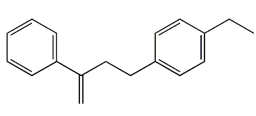 1-Ethyl-4-(3-phenylbut-3-enyl)-benzene
