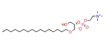 1-Hexadecylglycero-3-phosphocholine