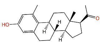 1-Hydroxy-4-methyl-19-norpregna-1,3,5(10)-trien-20-one