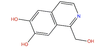 1-Hydroxymethyl-7-methoxyisoquinolin-6-ol