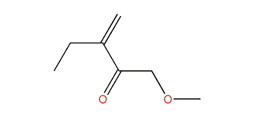 1-Methoxy-3-methylene-pentan-2-one