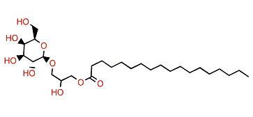 1-O-Octadecanoyl-3-O-b-D-galactopyranosylglycerol