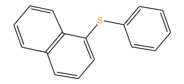 1-Phenylnaphthylsulfide