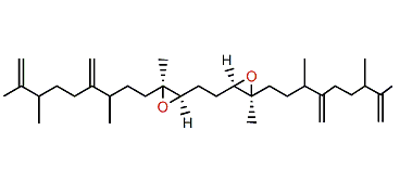 10,11-14,15-Diepoxy-2,3,7,10,15,18,22,23-octamethyl-6,19-dimethylene-1,23-tetracosadiene