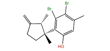 10,11-Dibromo-7-hydroxylaurene